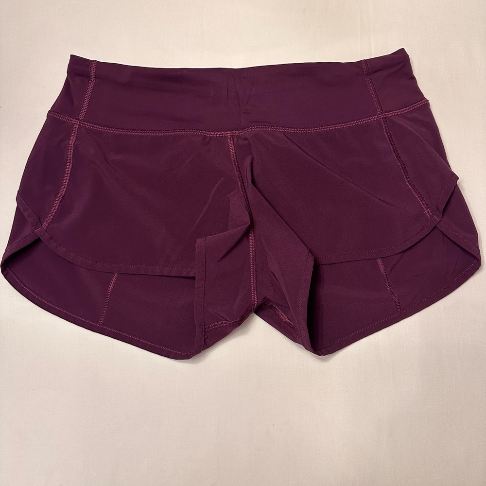 Lululemon Speed Short 2.5”LR*4-Way Stretch, Size 4 - Picture 5 of 11